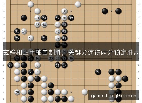 玄静和正手抽击制胜，关键分连得两分锁定胜局
